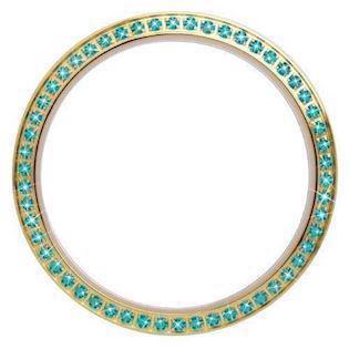 Christina Design London Collect Top Ring med 54 turkis topas